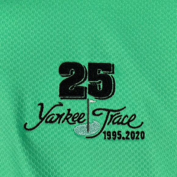 Under Armour Performance Polo Men's 2XL Green Yankee Trace 25th Anniversary New - Picture 3 of 12